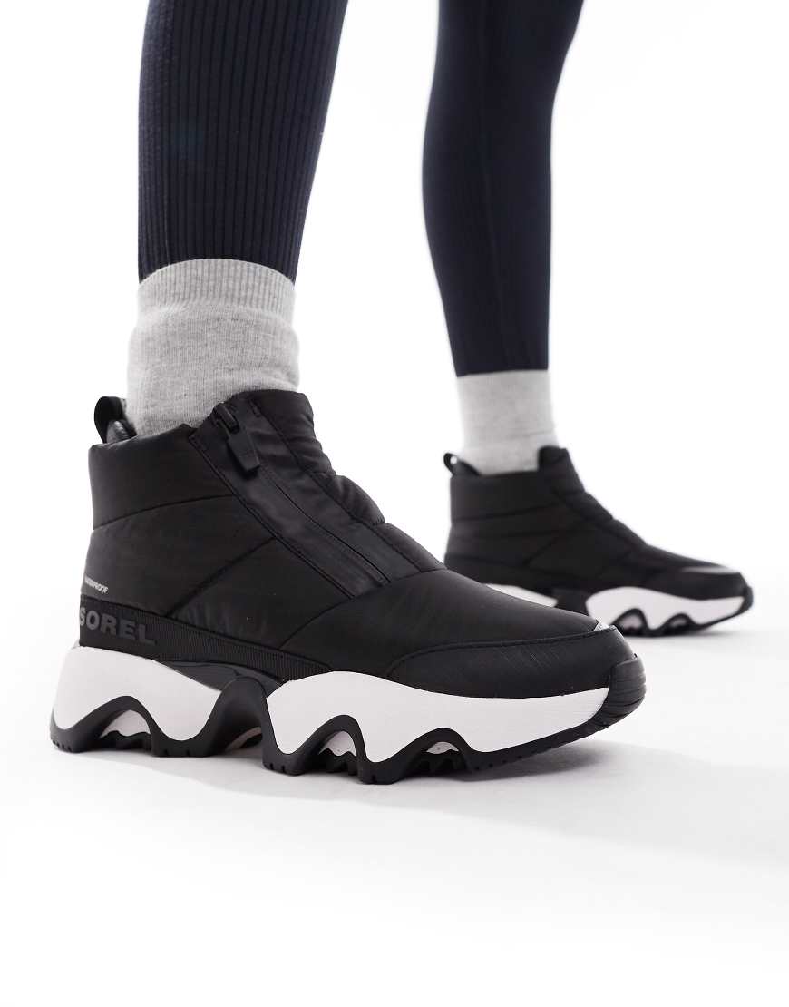Sorel - Kinetic Impact Puffy Zip - Wanderstiefel in Schwarz von Sorel