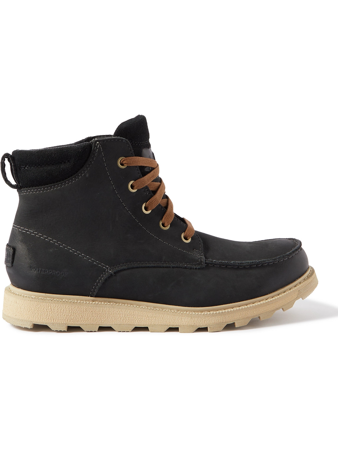 Sorel - Madson II Suede-Trimmed Leather Boots - Men - Gray - US 9.5 von Sorel