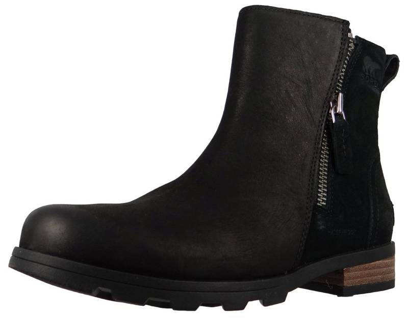 Sorel NL3502-010 Emelie Zip Bootie Black Stiefelette von Sorel