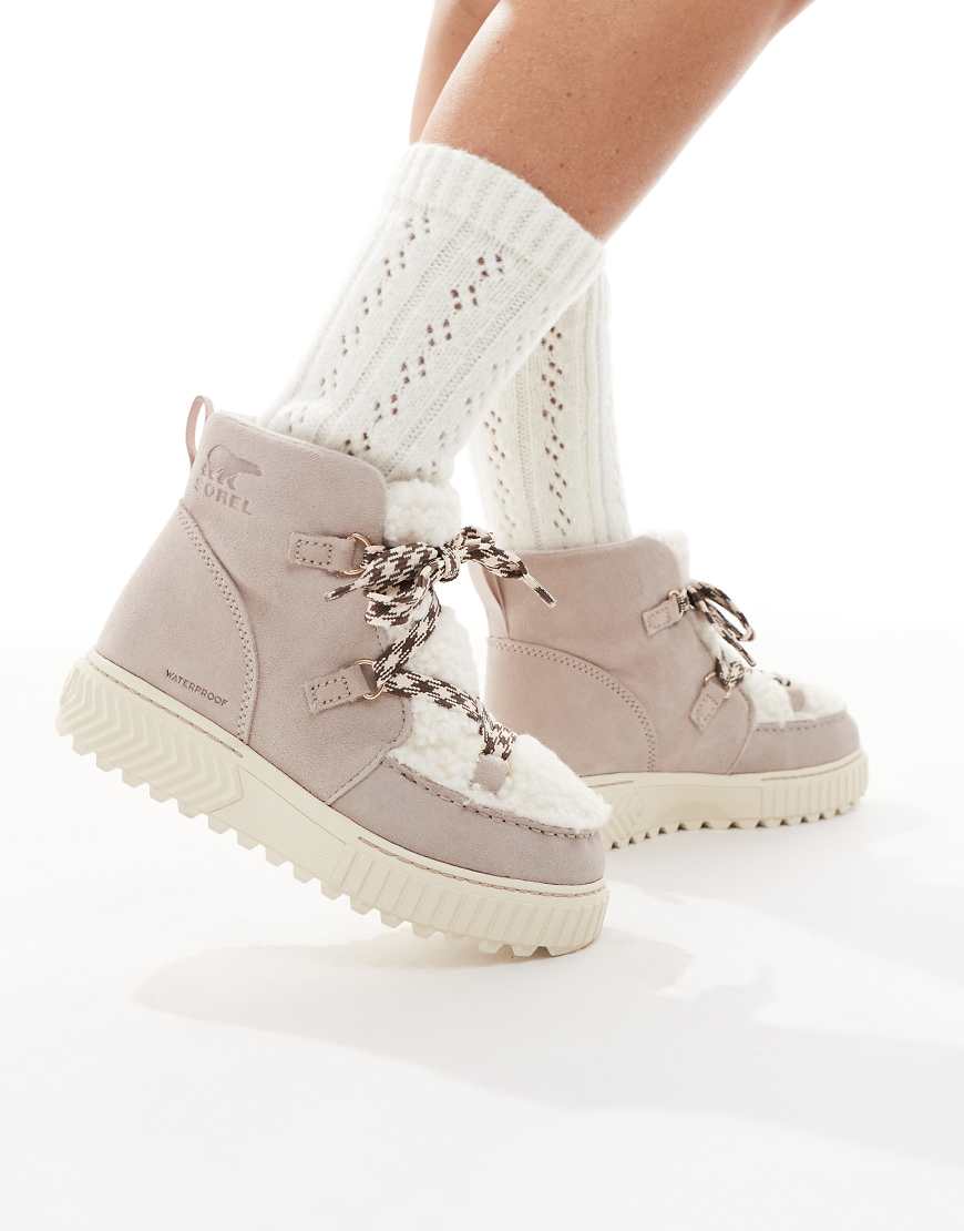 Sorel - Ona Ave - Bergstiefel in Crushed Clay und Chalk-Neutral von Sorel