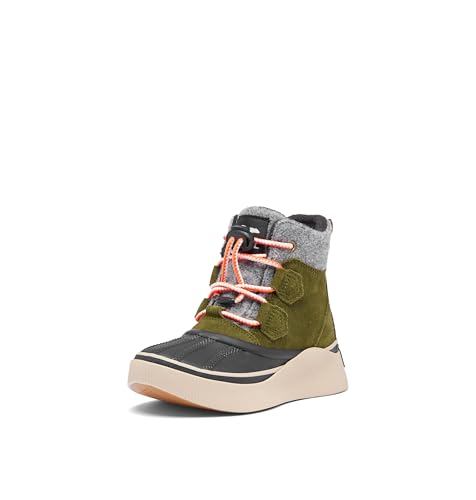 Sorel Unisex Kinder Out N About 4 Classic Wp Mode-Stiefel, Utility Green Black, 34 EU von Sorel