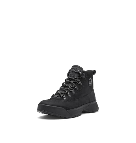 Sorel Scout 87 Pro Boot Plus WP Herren Schnürstiefel in Schwarz, Größe 46 von Sorel