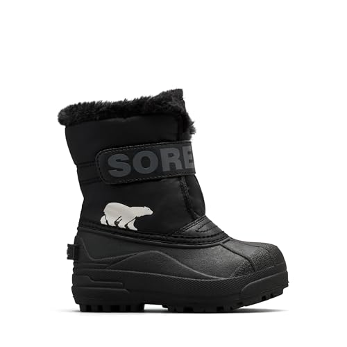 Sorel Snow Commander Boot Schneestiefel, Black/Charcoal, 29 EU von Sorel