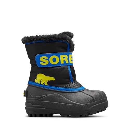 Sorel Snow Commander Boot Schneestiefel, Black/Super Blue, 32 EU Sorel Snow Commander Boot Schneestiefel, Black/Super Blue, 32 EU von Sorel