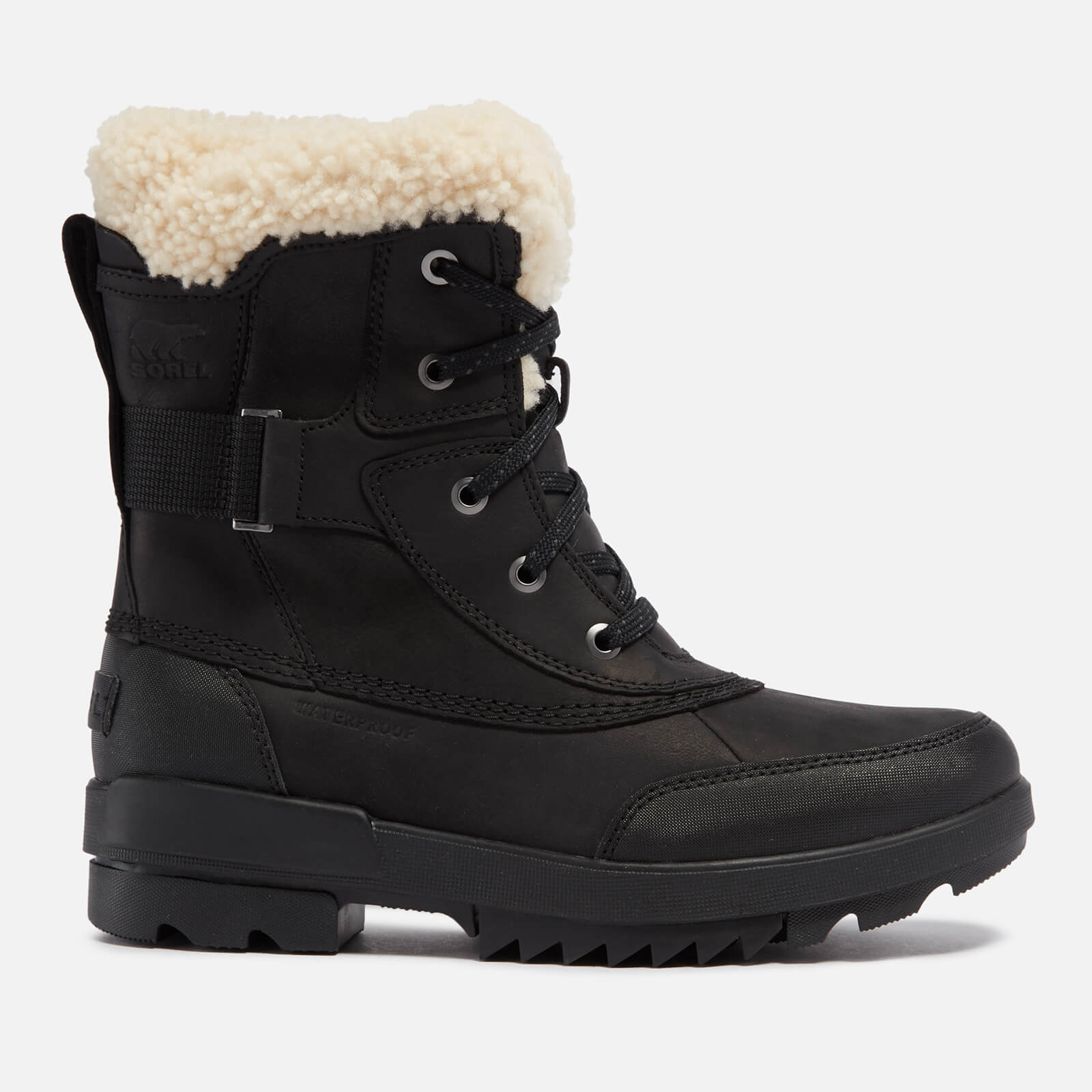 Sorel Torino Ii Parc Shearling, Rubber and Leather Boots - UK 3 von Sorel