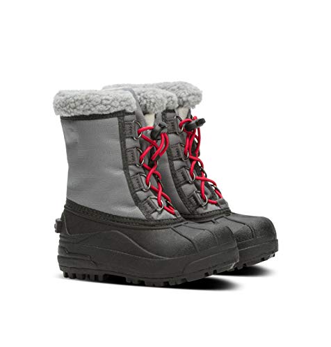 Sorel Unisex-Kinder-Winterstiefel, CHILDRENS CUMBERLAND, Grau (City Grey, Coal), Größe: 25 von Sorel