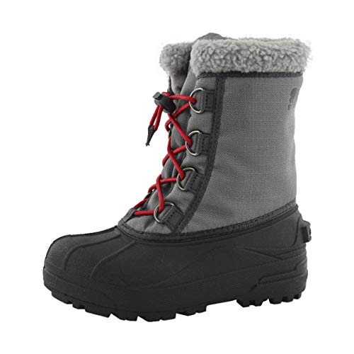 Sorel Unisex-Kinder-Winterstiefel, CHILDRENS CUMBERLAND, Grau (City Grey, Coal), Größe: 25 von Sorel