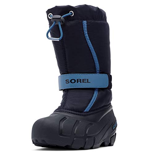 Sorel KIDS FLURRY Schneestiefel für Unisex Baby, Blau (Collegiate Navy x Atmosphere) - Children, 26 EU von Sorel