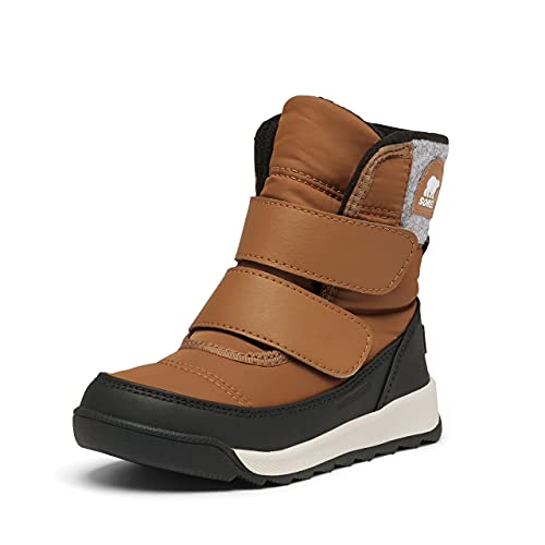 Sorel Whitney 2 Strap Waterproof wasserdichte Winterstiefel für Kinder, Braun (Elk), 25 EU von Sorel