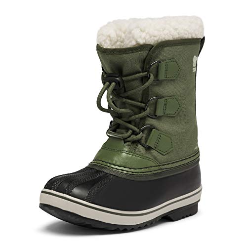 Sorel KIDS YOOT PAC NYLON WATERPROOF Schneestiefel für Unisex Baby - Children, 26 EU, Grün Hiker Green von Sorel