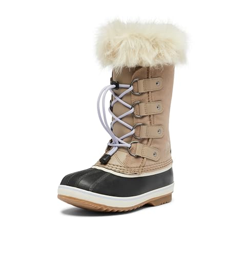 Sorel Unisex Kinder Joan Of Arctic Boot Wp Wasserdichte Schneestiefel, Omega Taupe Gum 2 2024, 32 EU von Sorel