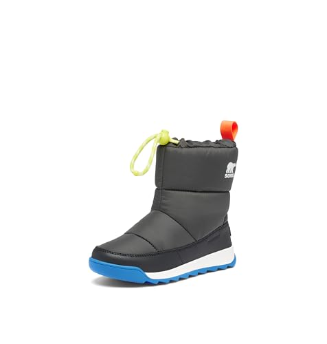 Sorel Unisex Kinder Whitney 2 Plus Puffy Wp Mode-Stiefel, Jet Black Youth, 38 EU von Sorel