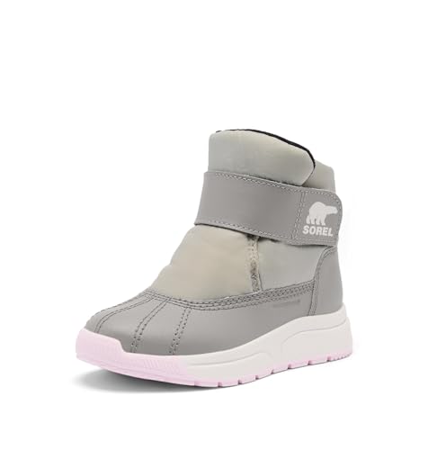 Sorel Unisex Kinder Whitney 3 Strap Mid Waterproof Mode-Stiefel, Dove Pink Dawn Sorel Unisex Kinder Whitney 3 Strap Mid Waterproof Mode-Stiefel, Dove Pink Dawn von Sorel