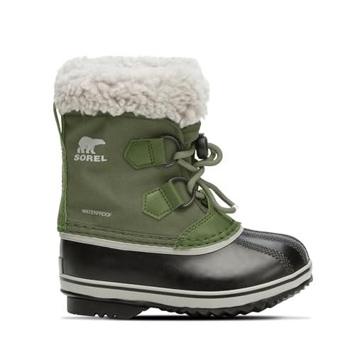 Sorel Youth Unisex Little Childrens Yoot PAC Nylon WP Stiefel, Hiker Green von Sorel