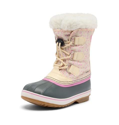 Sorel Unisex Kinder Yoot Pac Nylon Waterproof wasserdichte Schneestiefel, Honey White Orchid Sorel Unisex Kinder Yoot Pac Nylon Waterproof wasserdichte Schneestiefel, Honey White Orchid von Sorel