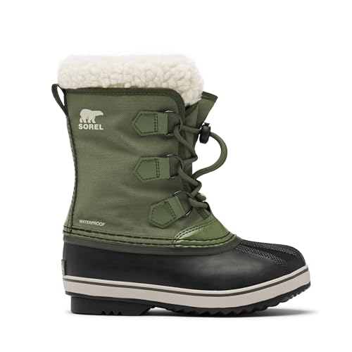 Sorel Unisex Kinder Yoot Pac Nylon Wp Wasserdichte Schneestiefel, Hiker Green 2024, 38 EU von Sorel