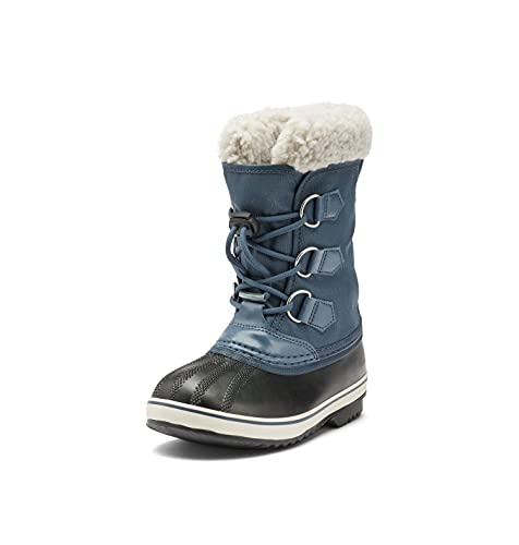 Sorel KIDS YOOT PAC NYLON WATERPROOF Schneestiefel für Unisex Baby, Blau (Uniform Blue x Black) - Children, 25 EU von Sorel