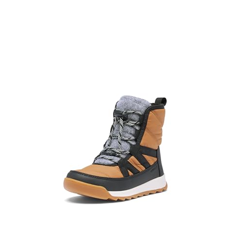 Sorel Unisex Kinder Whitney 2 Plus Lace Wp Mode-Stiefel, Elk Black Youth Collection 2024, 34 EU von Sorel