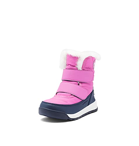 Sorel Whitney 2 Strap Waterproof wasserdichte Winterstiefel für Kinder, Lila (Bright Lavender x Collegiate Navy), 21 EU von Sorel