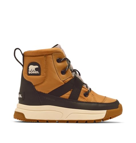 Sorel Youth Whitney III MID WP Mode-Stiefel, Tawny Buff, Black, 33 EU von Sorel