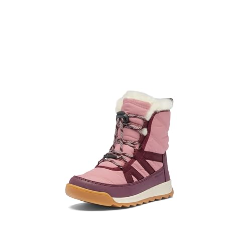 Sorel Unisex Kinder Whitney 2 Plus Lace Wp Mode-Stiefel, Dazed Mauve Epic Plum Youth Collection 2024, 32 EU von Sorel