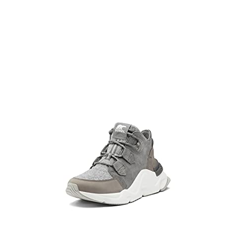 Sorel Women's Kinetic Rngd Caribou Boot — Quarry, Sea Salt — Waterproof Leather Winter Boots — Size 10.5 von Sorel