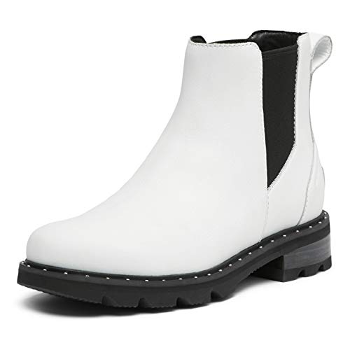 Sorel Women's Lennox Chelsea Boot - Rain - Waterproof - White - Size 11 von Sorel