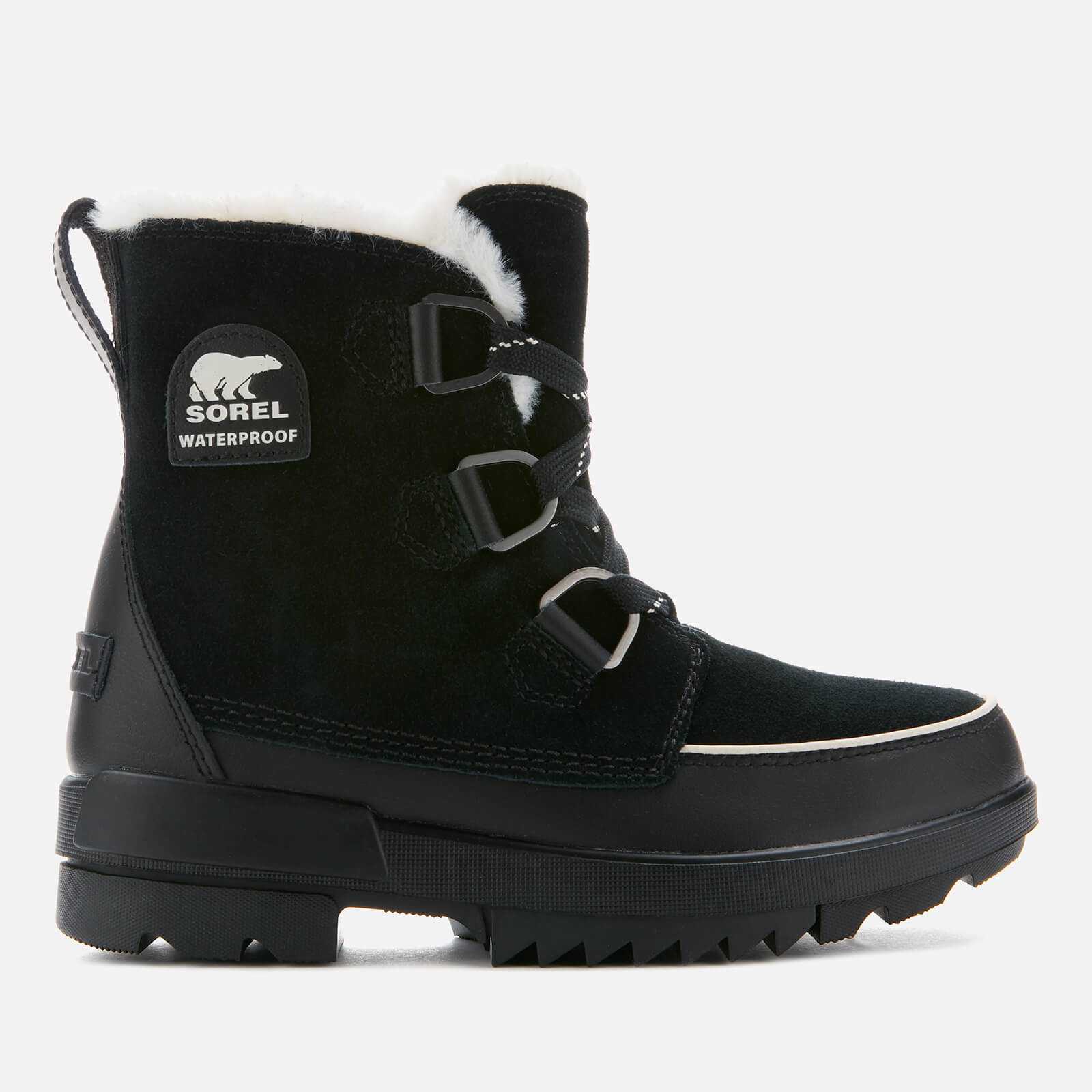 Sorel Women's Torino Waterproof Suede Hiking Style Boots - Black - UK 5 von Sorel