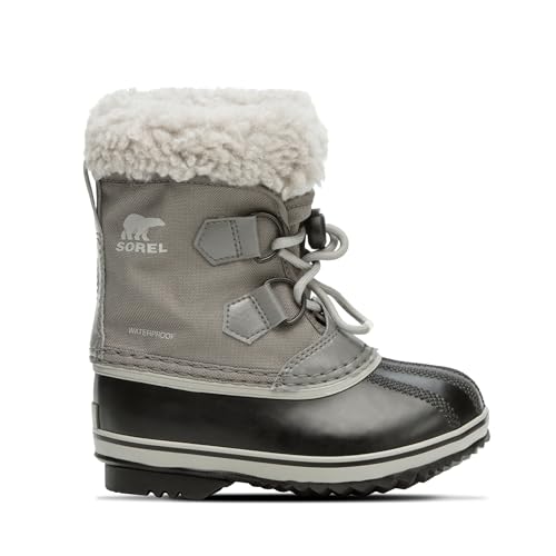 Sorel Yoot Pac Nylon WP wasserdichte Schneestiefel, Quarry, Dove, 37.5 EU von Sorel