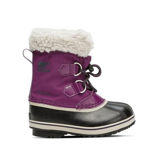 Sorel Yoot Pac Nylon Waterproof wasserdichte Schneestiefel, Wild Iris/Dark Plum, 29 EU von Sorel