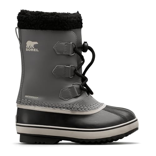 Sorel Yoot Pac TP Waterproof wasserdichte Schneestiefel, Quarry/Black, 35 EU von Sorel