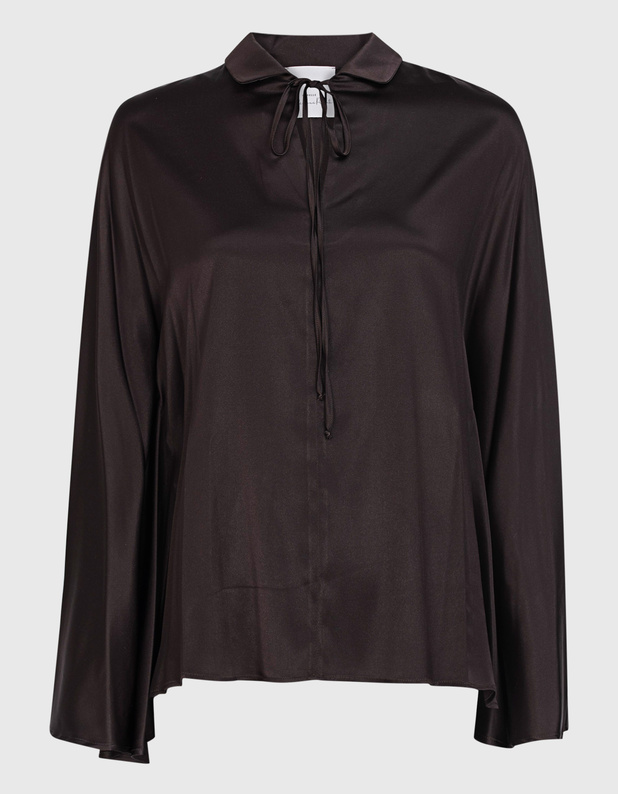 Nathan Satin Darkbrown von Sorelle Collezioni