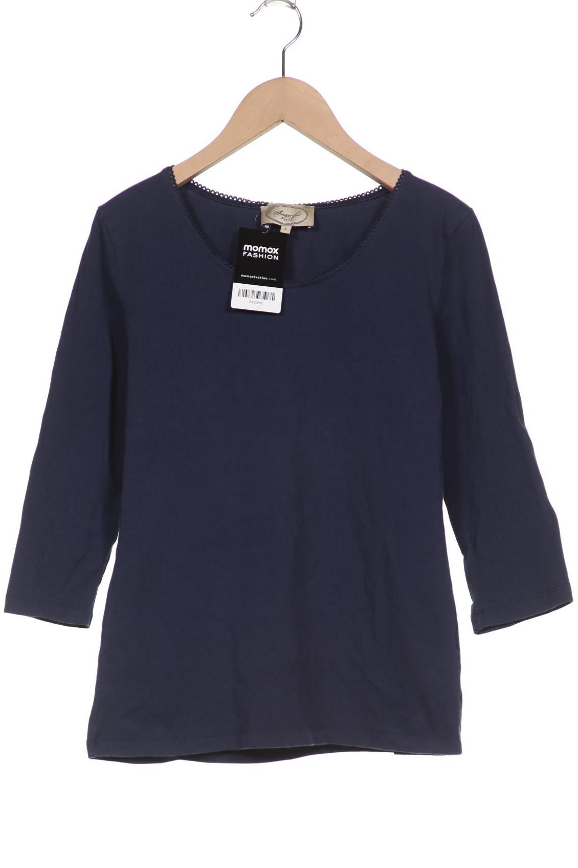 Sorgenfri Sylt Damen Langarmshirt, marineblau von Sorgenfri Sylt