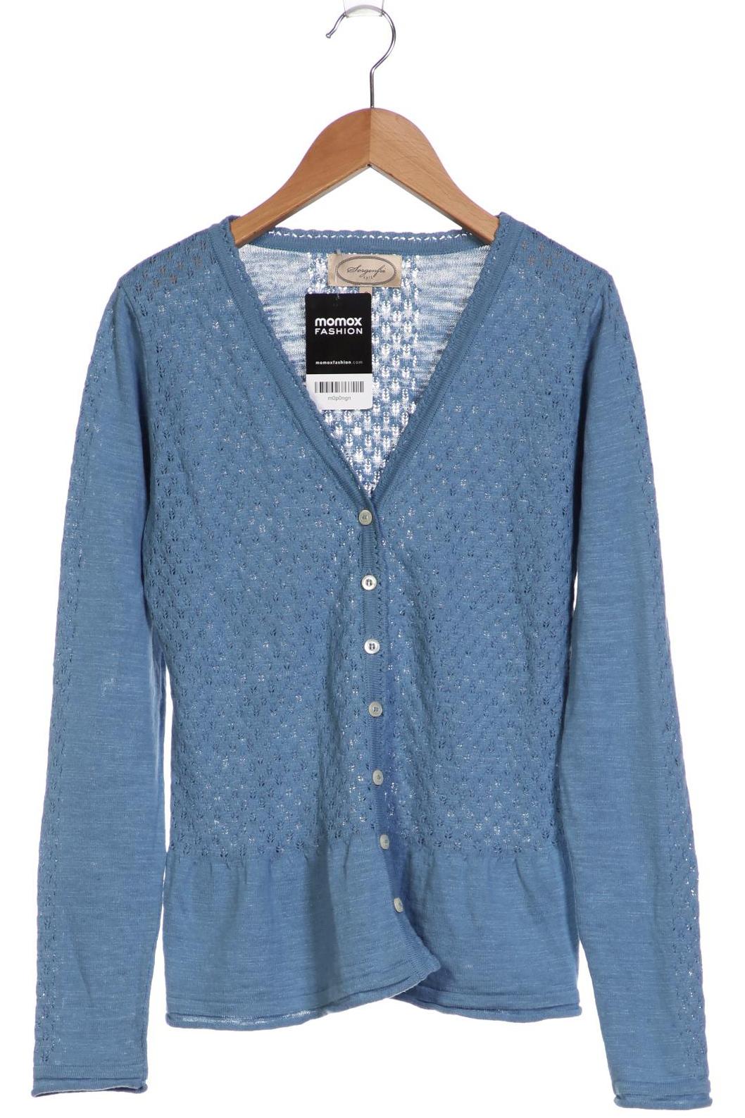 Sorgenfri Sylt Damen Strickjacke, blau von Sorgenfri Sylt