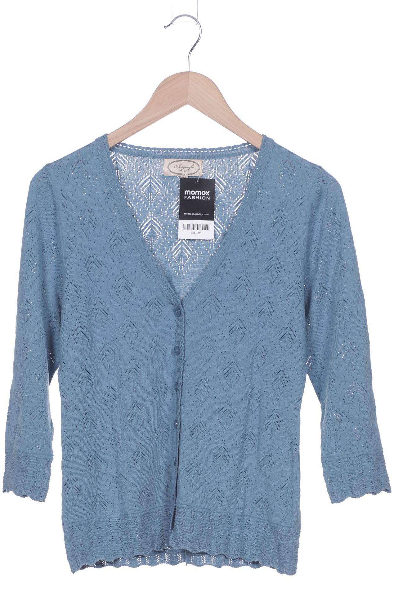 Sorgenfri Sylt Damen Strickjacke, blau von Sorgenfri Sylt