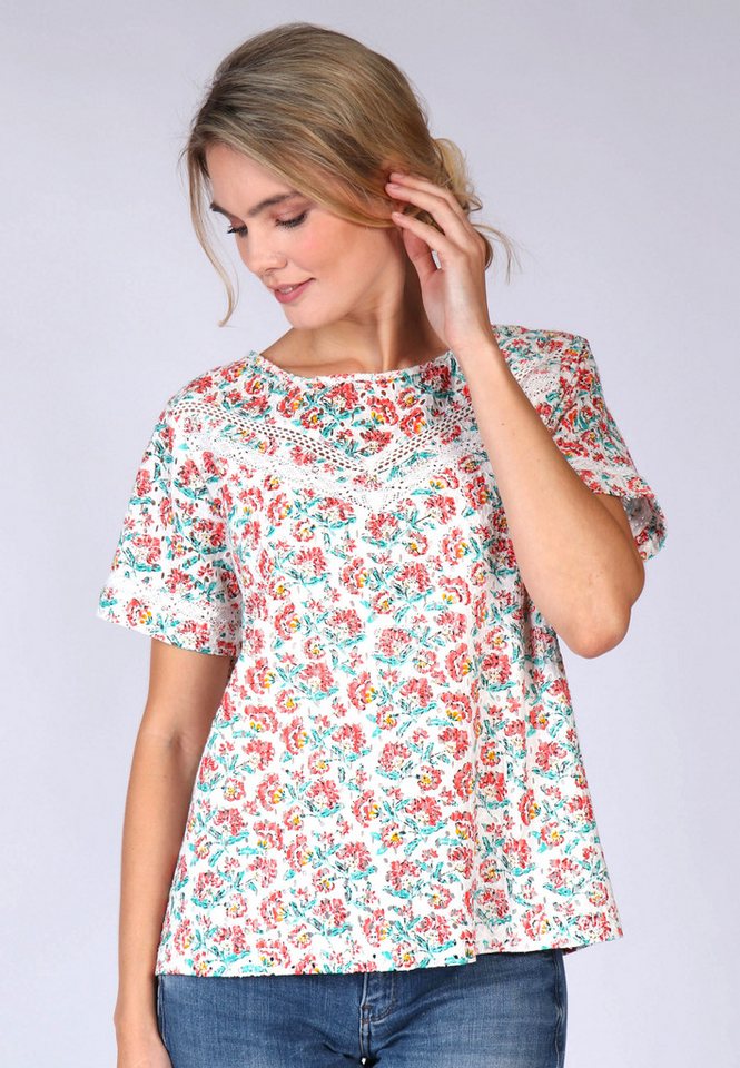 Sorgenfri Sylt Klassische Bluse Auri Stickdetails von Sorgenfri Sylt