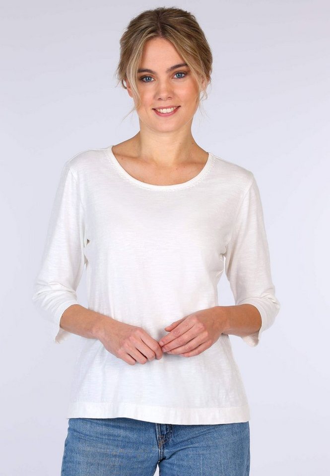 Sorgenfri Sylt Langarmshirt Pija Stickdetails von Sorgenfri Sylt