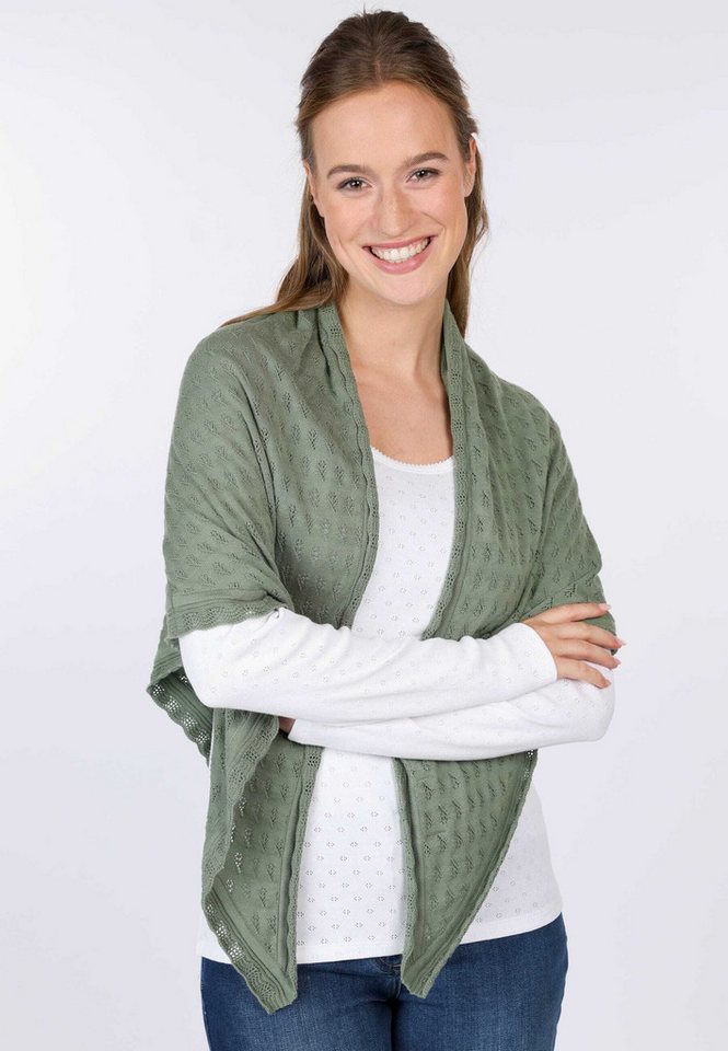 Sorgenfri Sylt Schal Lisa, Ajour-Strickdetails von Sorgenfri Sylt