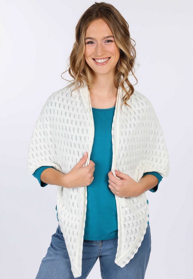 Sorgenfri Sylt Schal Lisa, Ajour-Strickdetails von Sorgenfri Sylt