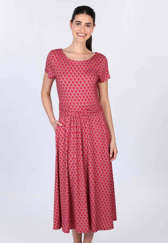 Sorgenfri Sylt Sommerkleid Malind Tulip Bow Taillenraffung von Sorgenfri Sylt