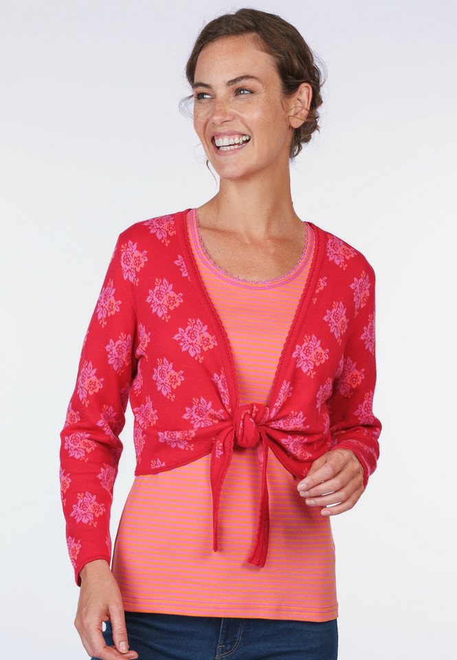 Sorgenfri Sylt Strickjacke Imka flower von Sorgenfri Sylt