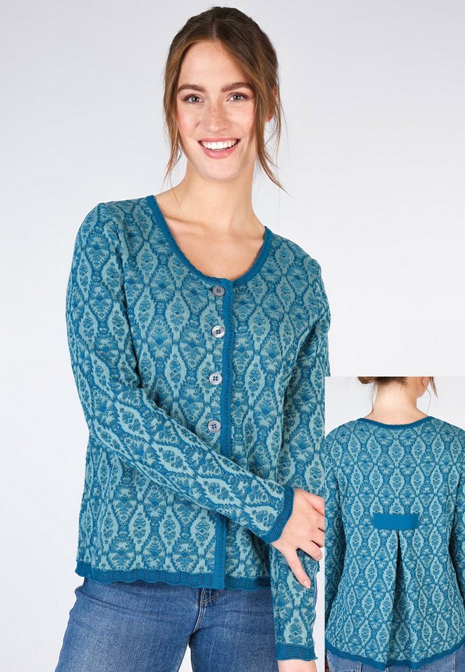 Sorgenfri Sylt Strickjacke Kadir Kellerfalte am Rücken von Sorgenfri Sylt