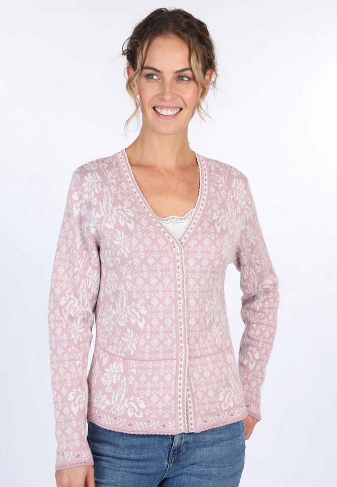 Sorgenfri Sylt Strickjacke Lindara Ajour-Strickdetails von Sorgenfri Sylt