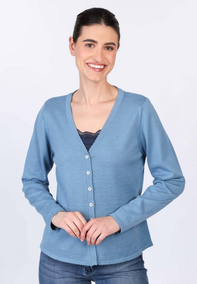 Sorgenfri Sylt Strickjacke Lindara solid von Sorgenfri Sylt