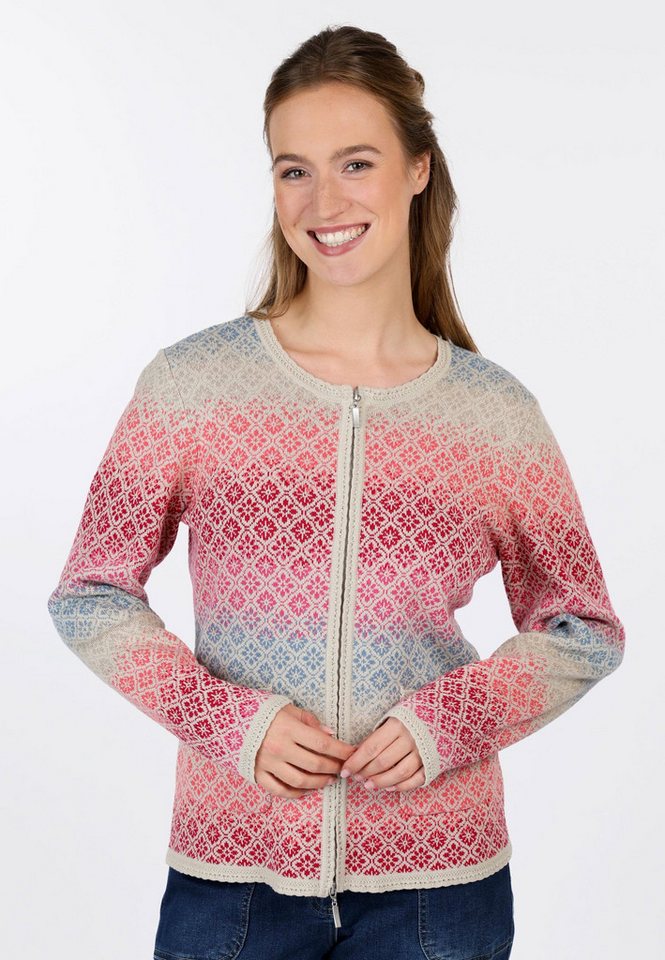 Sorgenfri Sylt Strickjacke Medi Gradient von Sorgenfri Sylt