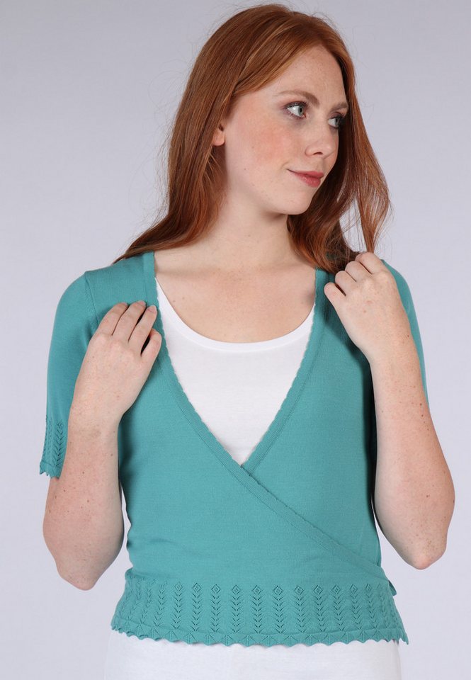 Sorgenfri Sylt Strickjacke Suki Ajour-Strickdetails von Sorgenfri Sylt