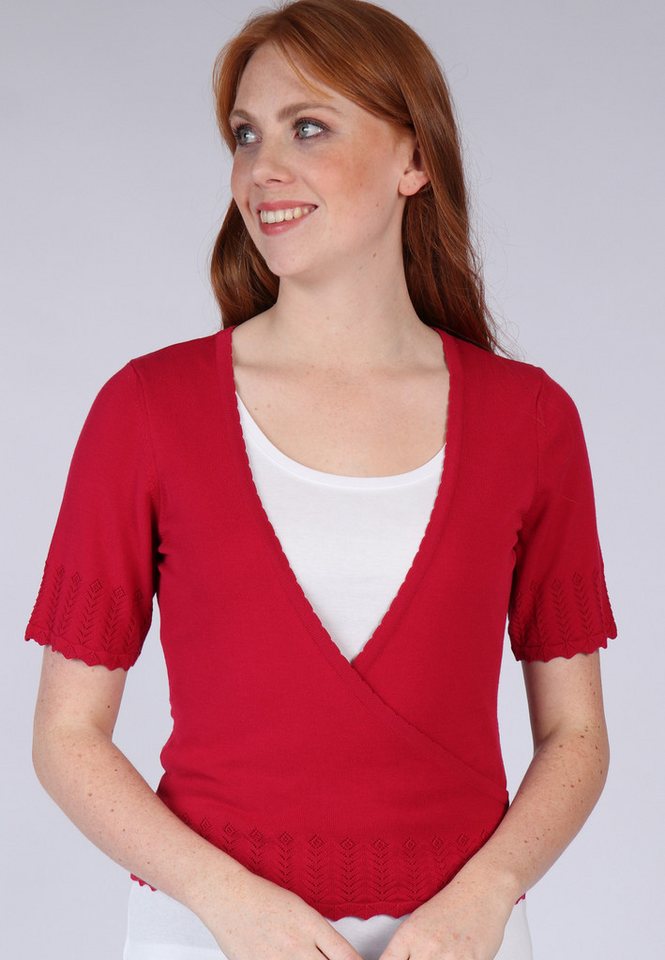 Sorgenfri Sylt Strickjacke Suki Ajour-Strickdetails von Sorgenfri Sylt