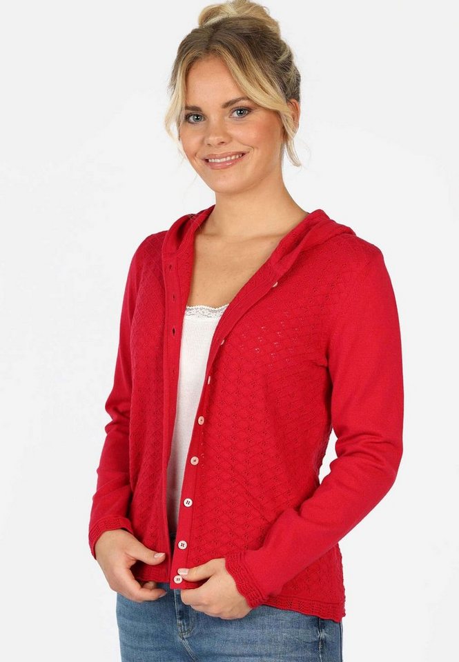 Sorgenfri Sylt Strickjacke Tammy Ajour-Strickdetails von Sorgenfri Sylt