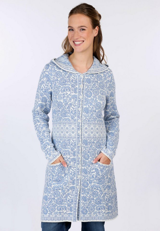 Sorgenfri Sylt Strickmantel Glory flower von Sorgenfri Sylt