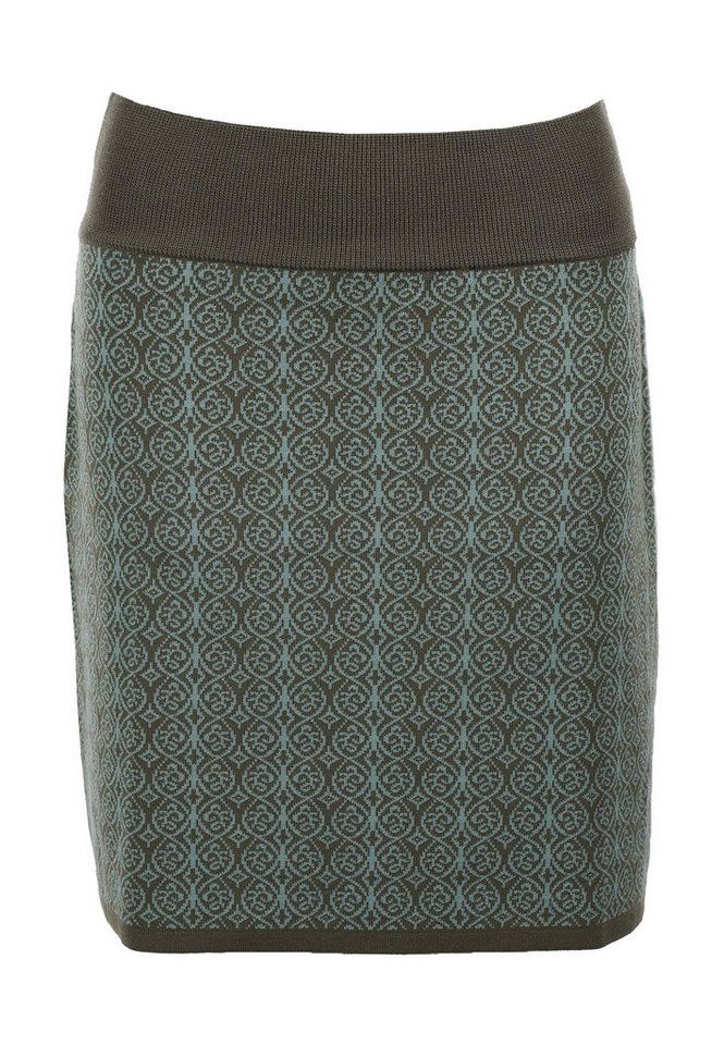 Sorgenfri Sylt Strickrock Gabi leaf Strickdetails von Sorgenfri Sylt